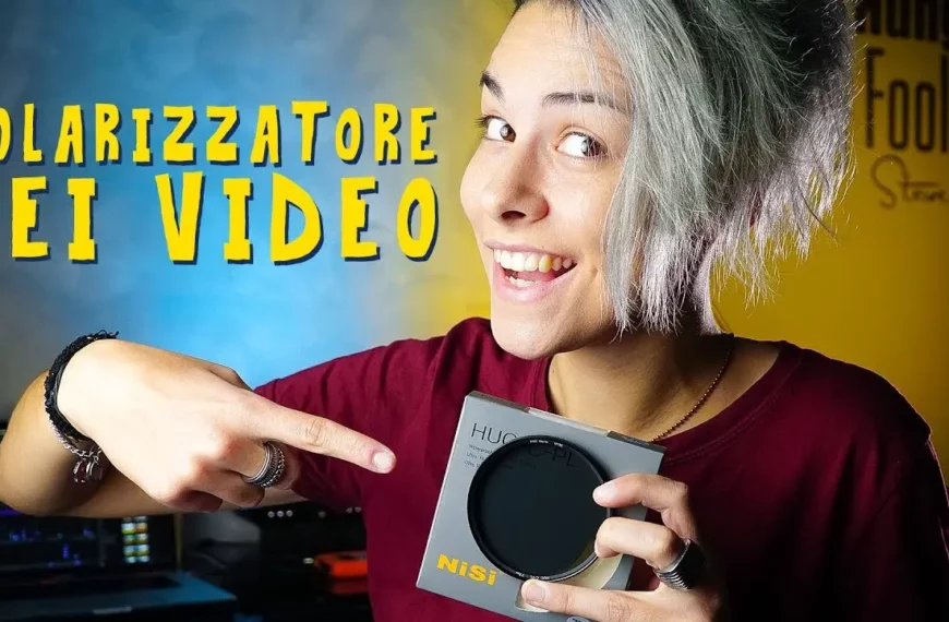 il filtro polarizzatore nel video