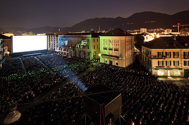 Festival di Locarno - Vista Pizza Grande, panoramiche